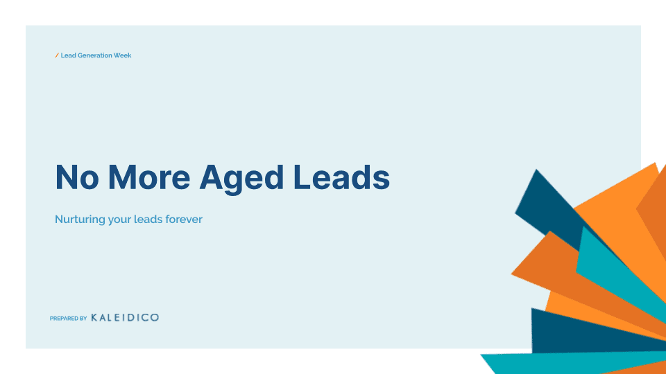 No More Aged Leads Feature Image