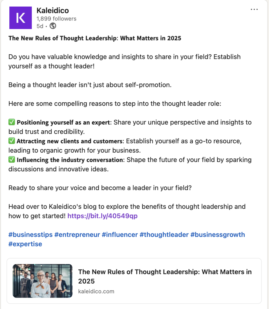 content marketing plan